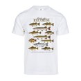 thumbnail image 1 of Gravity Trading T-Shirt à Manches Courtes pour Hommes Freshwater Records - Blanc - 2TG, 1 of 1