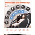 thumbnail image 2 of VEVOR Massage Chair Full Body 4D Massage Recliner with SL-Track & Yoga Stretch, 2 of 9