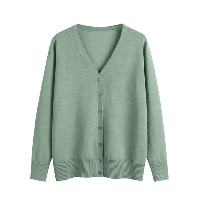 Erwazi Cardigans pour Femmes Automne Tendance à Boutons, Ouvert à l'Avant, Cardigans Légers