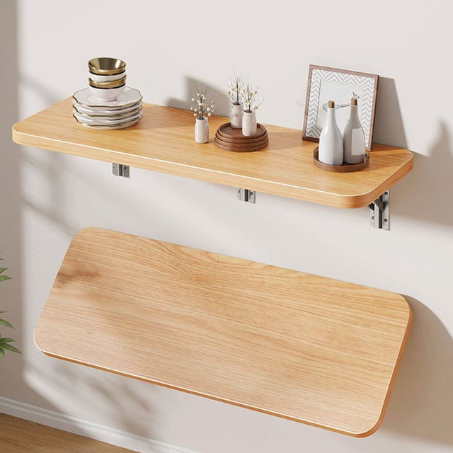 Wzzjkit Kitchen Rack, Wall Mounted Shelves Wall Foldable Shelves A Board Shelves Board Wall Bookshelf Storage Shelf, Kitchen Racks and Shelves