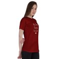 thumbnail image 1 of Inkmeso Haut Citation pour Femme Mon Chien Pense Que Je Suis Cool T-Shirt à Imprimé Graphique, 1 of 7