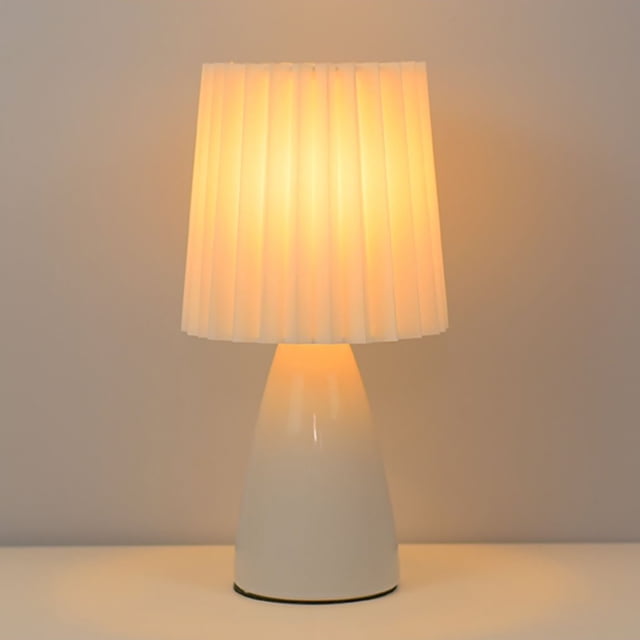 LSLJS Bedside Lamp Touching Control Table Lamp with USB Charging Ports Nightstand Lamp with Linen Fabric Shade for Bedroom Living Room, Decorative Lights