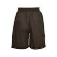 thumbnail image 4 of Timegard Cargo Shorts for Women High Waisted Drawstring Athletic Summer Hiking Outdoor Shorts with Pocket, 4 of 6