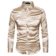 thumbnail image 1 of fastboy Chemise de Travail Décontractée pour Homme à la Mode et Fonctionnelle - Hauts à Manches Longues Respirants et Durables à Col Rabattu Kaki 2TG, 1 of 6