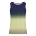 thumbnail image 3 of WAENQINLA Débardeurs pour Hommes Plage Musculation T-Shirts Sans Manches Amples à Rayures T-Shirts Graphiques Course Stringer Débardeurs pour Hommes Débardeurs pour Hommes à Moins de 5 $, 3 of 4