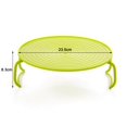 thumbnail image 2 of Microwave Tray Microwave Plate Stacker Grill Rack Plastic Bakin Round Steam Rack, 2 of 5