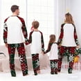 thumbnail image 3 of RXMEKW Ensemble de Pyjama Assorti pour la Famille Manches Longues à Carreaux pour Hommes Femmes Enfants Rouge, 3 of 5
