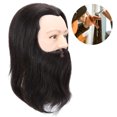 thumbnail image 4 of Practice Male Mannequin Head, Functional Stable Male Mannequin Head  for Barber for Barber Shops, 4 of 7