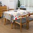 thumbnail image 3 of YAOMOBB Birthday Party Decoration Supplies Disposable Premium Decorative Tablecloth 10 Pcs Waterproof Tablecloth for Rectangle Tables 72 x 54 Inch, 3 of 7