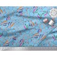 thumbnail image 2 of Soimoi Polyester Crepe Fabric Wreath & Dream Catcher Home Decor Decor Fabric Printed Yard 42 Inch Wide, 2 of 3