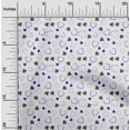 thumbnail image 2 of oneOone Polyester Spandex Medium Blue Fabric Poker Card Sewing Material Print Fabric By The Yard 56 Inch Wide, 2 of 4