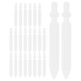 thumbnail image 2 of SHISUYAN 24pcs Paint Marker Replacement Tips Acrylic Marker Pen Replacement Tips Fine 0.7mm Nylon Tips For Paint Pens Crafting And Art Projects, 2 of 8