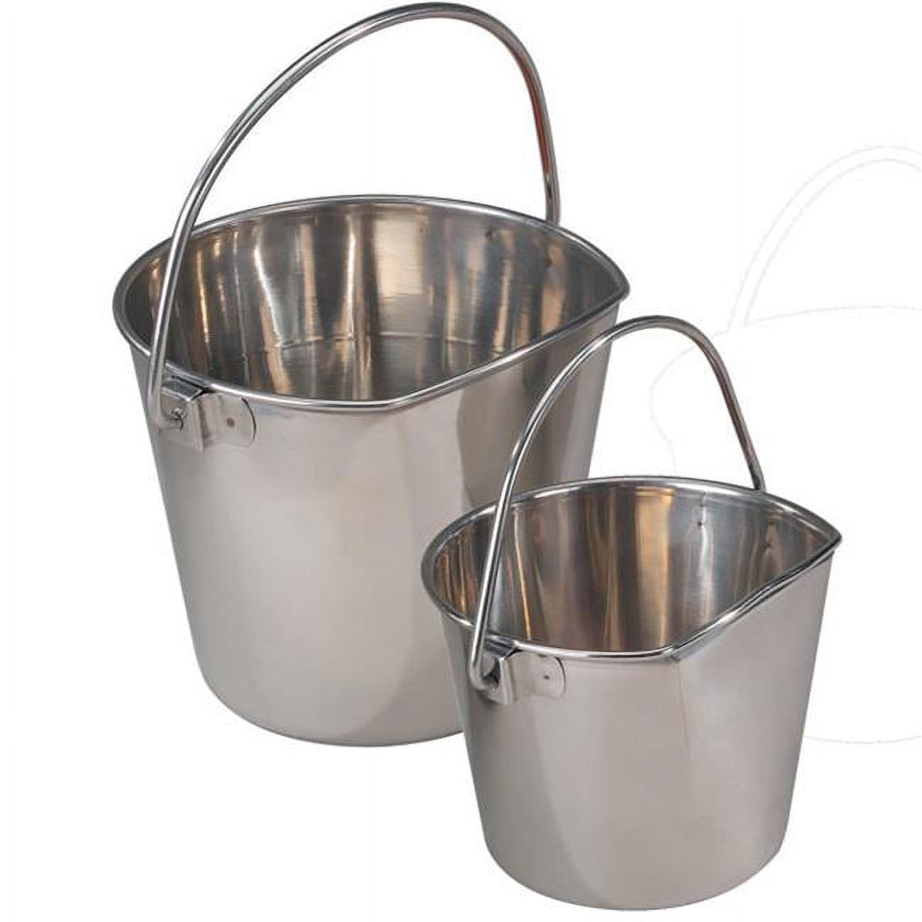 Seau Utilitaire 10 Quarts (9,46 L) – Acier Galvanisé, Durable, Polyvalent