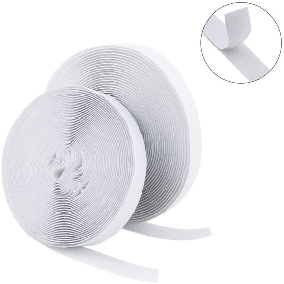 Hook and Loop Tape-Roll Self Adhesive Tape Strips Sticky Back Fastener