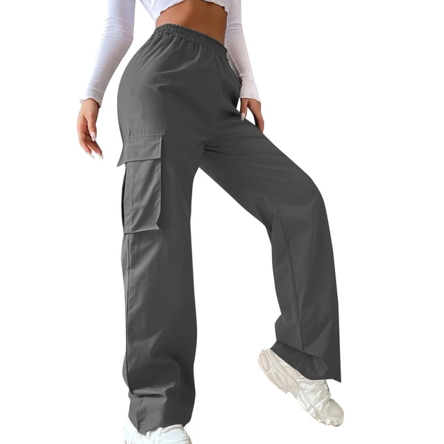 2025 Pantalon Décontracté pour Femmes Ceinture Moins Taille Haute Pantalon Décontracté pour Femmes Taille Grande Pantalon à Jambe Grand Pantalon Décontracté Femmes Coton Jambe Droite Style Décontracté Grande Taille Pantalon Décontracté pour Femmes Pantalons Décontractés