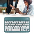 thumbnail image 1 of Clavier Sans Fil, Technologie BT 3.0 Connexion Stable Design Compact Léger, avec Fonction Écran Verrouillable, pour IOS PC Tablette Ordinateur Portable, 1 of 7