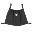 thumbnail image 2 of Sac de Rangement Polyvalent pour Console Parentale Porte-Gobelet Accessoires Lapin Noir, 2 of 8