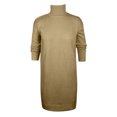 thumbnail image 4 of Kcodviy Robe d'Automne et d'Hiver pour Femmes pour l'Hiver Longue à Tige Haute Chandail Grande Taille Robe Chandail Robes Chandail Femmes Mini Robe Chandail pour Femmes Courte devant Longue dans le Dos Robe pour, 4 of 4