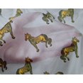 thumbnail image 4 of oneOone Silk Tabby Fabric Horse Block Decor Fabric Printed BTY 42 Inch Wide, 4 of 4