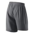 thumbnail image 3 of cfhntfmh Men's Workout Running Shorts Solid Color Quick Dry Gym Shorts Athletic Lightweight Shorts with Pockets for Men, 3 of 6