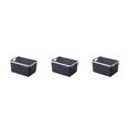 thumbnail image 4 of Maytalsory Premium And Nest-able Storage Solution For Desk Storage Basket Widely dark blue mini 3Set, 4 of 6