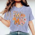 thumbnail image 2 of RKSTN Hauts d'Été pour Femmes Décontractés Coupe Ample Polyvalents T-Shirts Graphiques Mode à Imprimé Floral Respirants Manches Courtes Col Rond T-shirt Blouses, Cadeaux de la Fête des Mères, 2 of 5