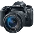 thumbnail image 2 of Canon EOS 77D DSLR Camera with 18-135mm USM Lens (1892C002) + 64GB Card + More, 2 of 8