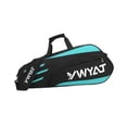 thumbnail image 2 of jinwen Badminton Racquet Bag Gym Bag Sports Equipment Bag Portable Racket Carry Bag Black Blue, 2 of 9