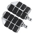 thumbnail image 3 of Motorbike Pedals, Aluminum Alloy Rubber Motorcycle Footpegs Slip   For Modification Replacement For, 3 of 8