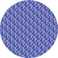 thumbnail image 1 of Ahgly Company Machine Washable Indoor Round Transitional Sky Blue Area Rugs, 3' Round, 1 of 7