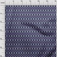 thumbnail image 2 of oneOone Silk Tabby Fabric Geometric Ikat Print Fabric By The Yard 42 Inch Wide, 2 of 4
