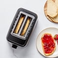thumbnail image 4 of Oster 2-Slice Toaster with Custom Bagel Setting and Extra-Wide Slots, Black, 4 of 5