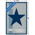 thumbnail image 3 of NFL Dallas Cowboys - Retro Logo 14 Wall Poster, 22.375" x 34", 3 of 5