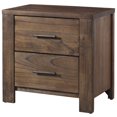 thumbnail image 5 of Progressive Furniture Brayden Wood Nightstand in Satin Mindi Brown, 5 of 5