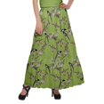 thumbnail image 1 of Moomaya Jupes Évasées Imprimées pour Femmes Vêtements Décontractés d'Été, 1 of 6