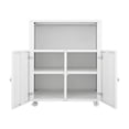 thumbnail image 3 of AKDSteel Versatile Metal Printer Stand & File Cabinet, Mobile Storage Cupboard With Adjustable Shelf For Home Office, Garage, And Small Spaces, 3 of 9