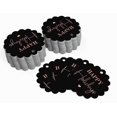thumbnail image 3 of Inkdotpot Real Rose Gold Foil Happy Holiday Tags Favor Hang Paper Tags 100 Pieces, 3 of 6