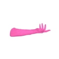 thumbnail image 2 of Gravity Threads Ladies Satin Opera Gloves 18" Hot Pink, 2 of 2
