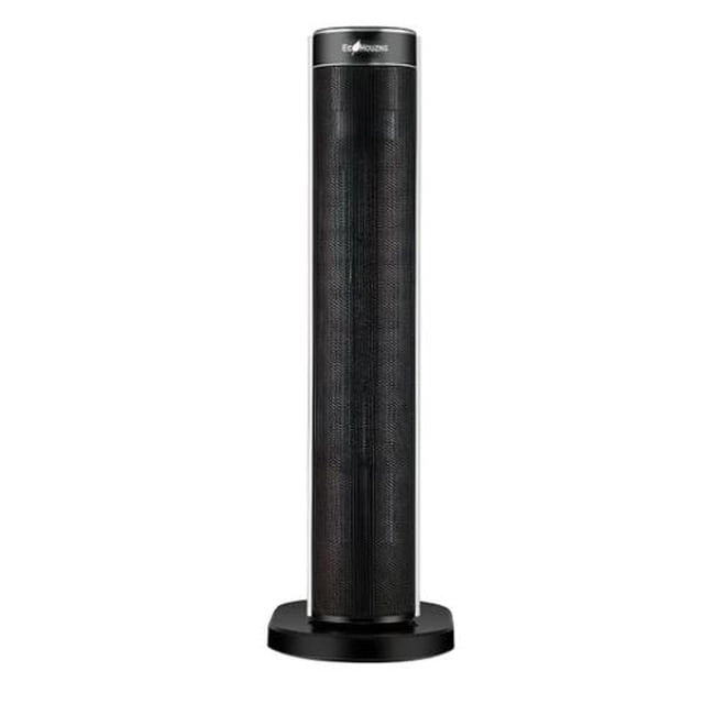 Ecohouzng - Whisper Quiet Portable Ceramic Tower Heater and Fan