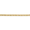 thumbnail image 3 of Chaîne Byzantine en Or Jaune 14K 2.5mm, 3 of 5