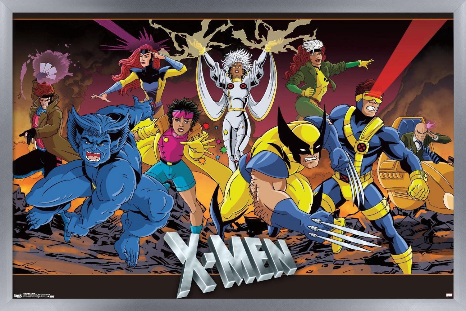Marvel Comics - The X-Men - Group Wall Poster, 22.375" x 34"
