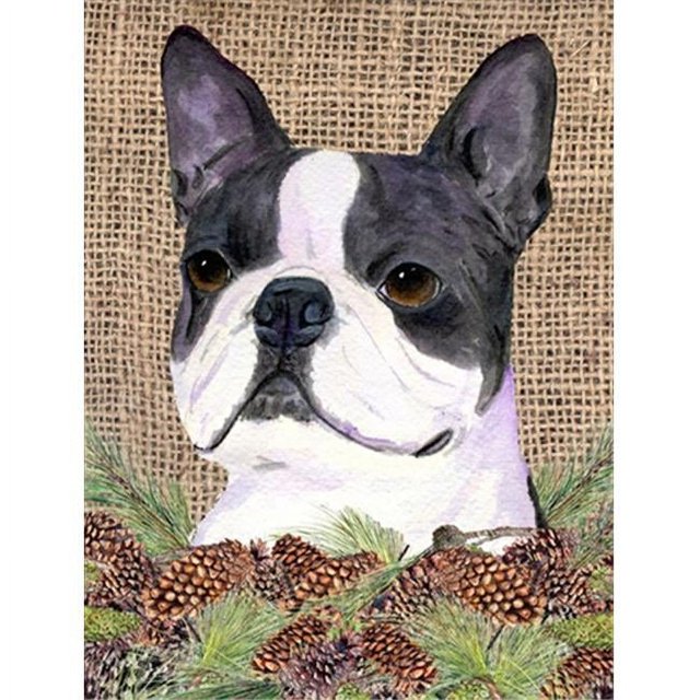 Carolines Treasures SS4105GF 11 x 15 In. Boston Terrier Flag, Garden Size