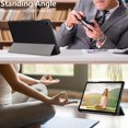 thumbnail image 2 of Tri-fold Full-Coverage Protective Case for Tablet with Stand Function, Made of Imitation Leather, Anti-drop and Scratch-resistant, 2 of 8