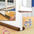 thumbnail image 4 of Coofit Air Blocker Soundproof Weatherproof Noise Blocker Door Sweep for Bottom of Door, 4 of 10