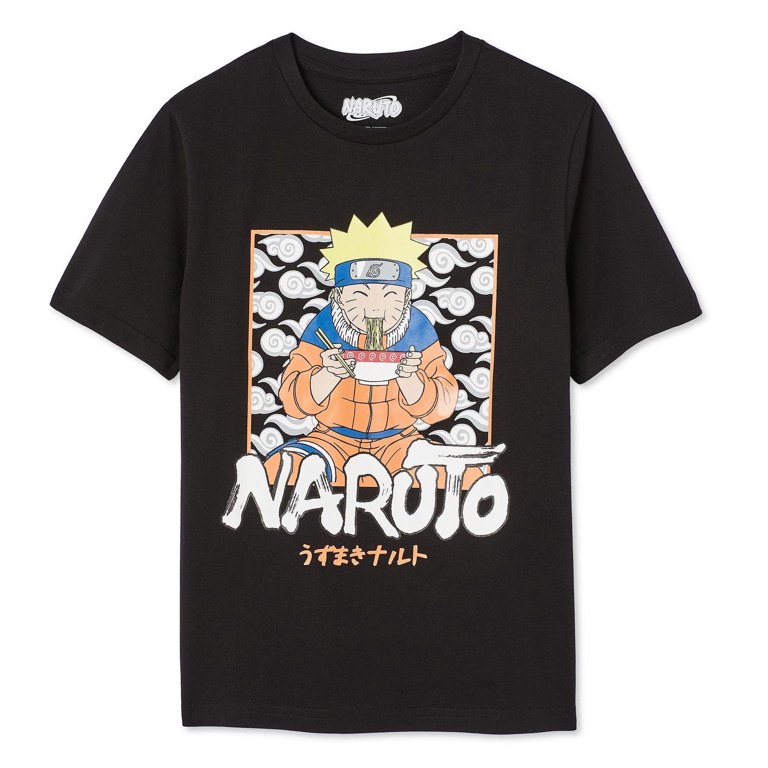 T-shirt à manches courtes Naruto pour garçons