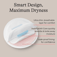 thumbnail image 4 of Lansinoh Stay Dry Disposable Nursing Pads, Breast Pads, Breastfeeding Essentials for Moms, 60 Pads, Soft and Super Absorbent, 4 of 7