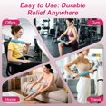 thumbnail image 4 of YISITIAN Muscle Roller Stick, Deep Tissue Massage Tool for Lymphatic Drainage and Soreness Relief, Handheld Recovery Device for Athletes, Runners, and Post-Workout Therapy(Blue) AZ1014-4656, 4 of 7