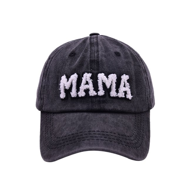 Faithtur Mother and Daughter Baseball Hat, Wide Brim Letters Adjustable Cap for Casual Daily