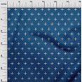 thumbnail image 2 of oneOone Tissu en Soie Tabby Imprimé Kasuri Signe Plus 42 Pouces de Large, 2 of 4