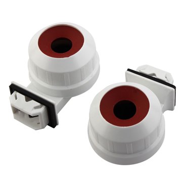 Unique Bargains Plastic T5 End Cap Tube Water Resistant Lamp Base Socket Light Holder Bulb 2 Pcs